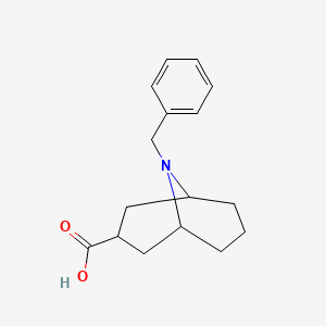 9-Benzyl-9-azabicyclo[3.3.1]nonane-3-carboxylic acid