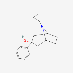 8-Cyclopropyl-3-phenyl-8-azabicyclo[3.2.1]octan-3-ol