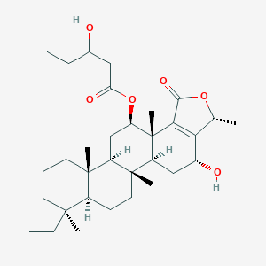 molecular formula C32H50O6 B131836 Phyllactone A CAS No. 145613-54-3