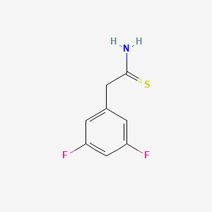 2-(3,5-Difluorophenyl)ethanethioamide