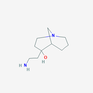 4-(2-Aminoethyl)-1-azabicyclo[3.3.1]nonan-4-ol