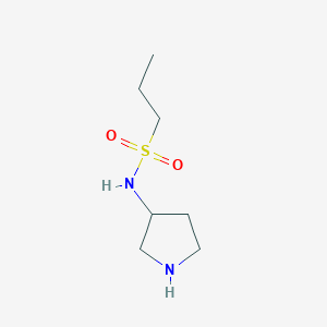 N-(Pyrrolidin-3-yl)propane-1-sulfonamide