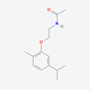 N-[2-(5-isopropyl-2-methylphenoxy)ethyl]acetamide
