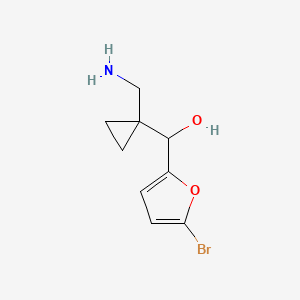 [1-(Aminomethyl)cyclopropyl](5-bromofuran-2-yl)methanol