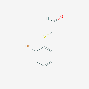 2-[(2-Bromophenyl)sulfanyl]acetaldehyde