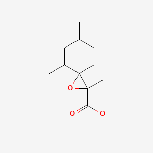 Methyl 2,4,6-trimethyl-1-oxaspiro[2.5]octane-2-carboxylate