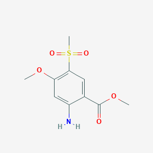 Methyl 2-amino-5-methanesulfonyl-4-methoxybenzoate