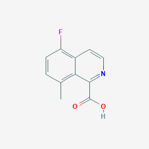 5-Fluoro-8-methylisoquinoline-1-carboxylic acid