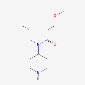 3-Methoxy-N-(piperidin-4-YL)-N-propylpropanamide