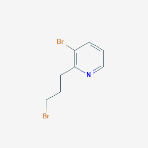 3-Bromo-2-(3-bromopropyl)pyridine