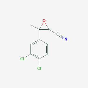 3-(3,4-Dichlorophenyl)-3-methyloxirane-2-carbonitrile