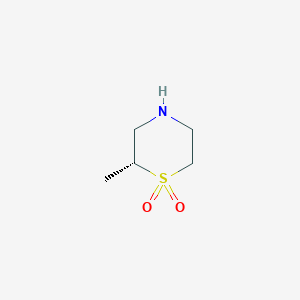 (2R)-2-Methyl-1lambda6-thiomorpholine-1,1-dione