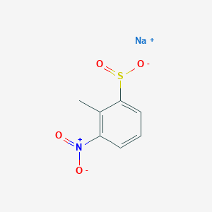 Sodium 2-methyl-3-nitrobenzene-1-sulfinate