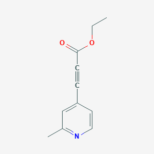 Ethyl 3-(2-methylpyridin-4-yl)prop-2-ynoate