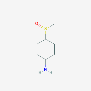 4-Methanesulfinylcyclohexan-1-amine