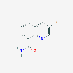 3-Bromoquinoline-8-carboxamide