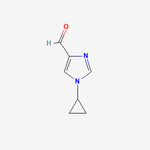 1-Cyclopropyl-1H-imidazole-4-carbaldehyde