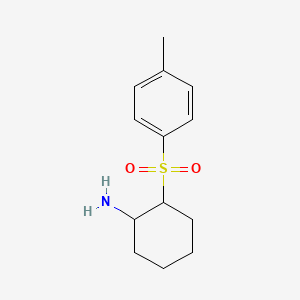 2-[(4-Methylphenyl)sulfonyl]cyclohexanamine