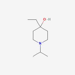 4-Ethyl-1-(propan-2-YL)piperidin-4-OL