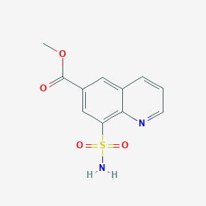 Methyl 8-sulfamoylquinoline-6-carboxylate