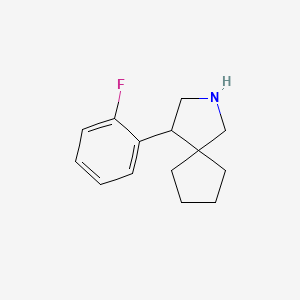 4-(2-Fluorophenyl)-2-azaspiro[4.4]nonane