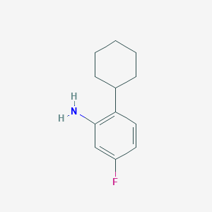 2-Cyclohexyl-5-fluoroaniline