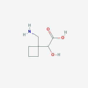 2-[1-(Aminomethyl)cyclobutyl]-2-hydroxyacetic acid