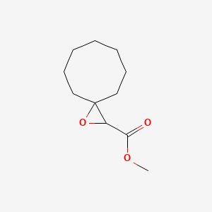 molecular formula C11H18O3 B13184824 Methyl 1-oxaspiro[2.7]decane-2-carboxylate 