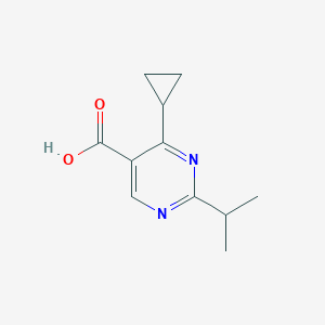 4-Cyclopropyl-2-isopropylpyrimidine-5-carboxylic acid