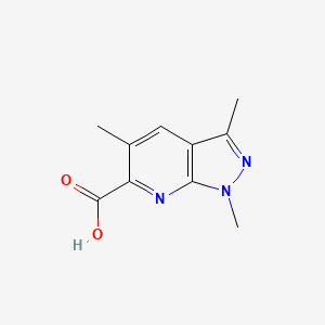 1,3,5-Trimethyl-1H-pyrazolo[3,4-b]pyridine-6-carboxylic acid