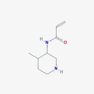 N-(4-Methylpiperidin-3-yl)prop-2-enamide