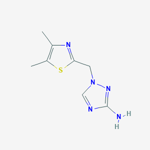 1-[(Dimethyl-1,3-thiazol-2-YL)methyl]-1H-1,2,4-triazol-3-amine