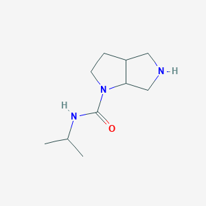 N-(Propan-2-yl)-octahydropyrrolo[2,3-c]pyrrole-1-carboxamide