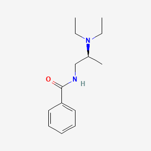 molecular formula C14H22N2O B13185045 N-[(2S)-2-(diethylamino)propyl]benzamide 