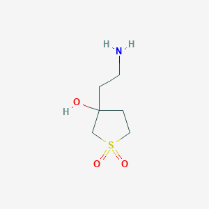 3-(2-Aminoethyl)-3-hydroxytetrahydrothiophene 1,1-dioxide