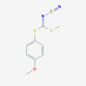 B131851 (4-Methoxyphenyl) methyl cyanocarbonimidodithioate CAS No. 152381-97-0
