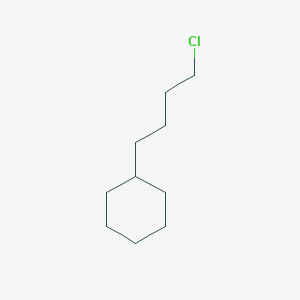 molecular formula C10H19Cl B13185183 (4-Chlorobutyl)cyclohexane 