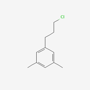 molecular formula C11H15Cl B13185290 1-(3-Chloropropyl)-3,5-dimethylbenzene 