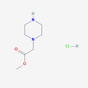 B1318531 Methyl 2-(piperazin-1-yl)acetate hydrochloride CAS No. 196192-08-2