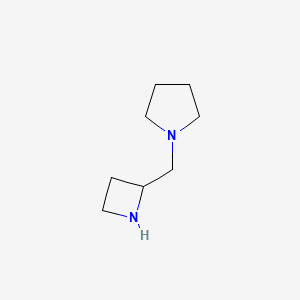 1-(Azetidin-2-ylmethyl)pyrrolidine