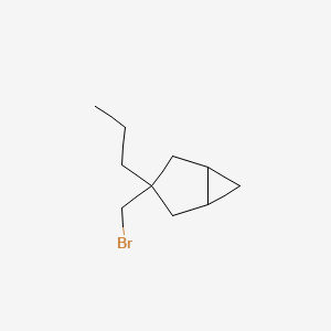 3-(Bromomethyl)-3-propylbicyclo[3.1.0]hexane