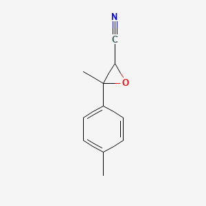 3-Methyl-3-(4-methylphenyl)oxirane-2-carbonitrile