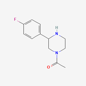 1-[3-(4-Fluorophenyl)piperazin-1-yl]ethan-1-one