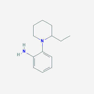 2-(2-Ethyl-1-piperidinyl)aniline