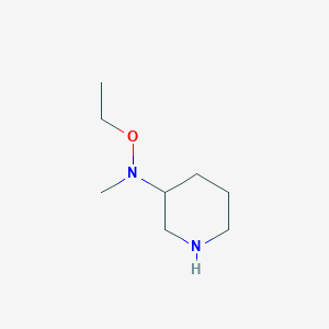 N-Ethoxy-N-methylpiperidin-3-amine