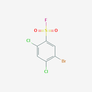 5-Bromo-2,4-dichlorobenzene-1-sulfonyl fluoride