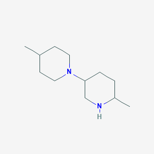 4-Methyl-1-(6-methylpiperidin-3-yl)piperidine