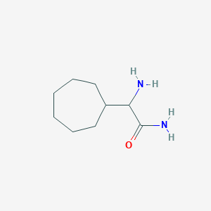 2-Amino-2-cycloheptylacetamide