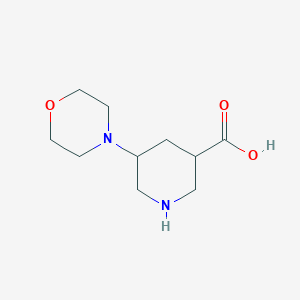 5-(Morpholin-4-yl)piperidine-3-carboxylic acid