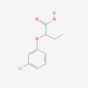 2-(3-Chlorophenoxy)butanoic acid